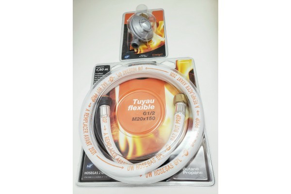 Hose + gas regulator Pack