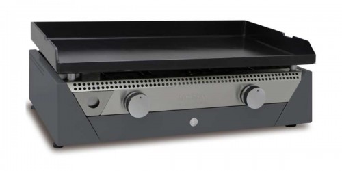 GAS PLANCHA ROLLED STEEL GREY RAINBOW