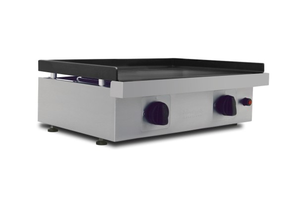 Plancha Gaz Acier Laminé au Carbone SILVER 60
