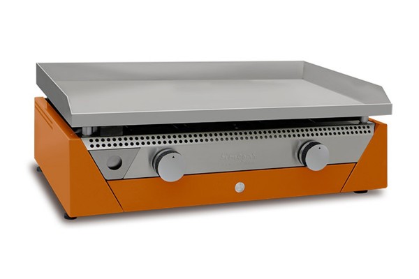 Plancha Acier Rectifié Rainbow Orange Simogas