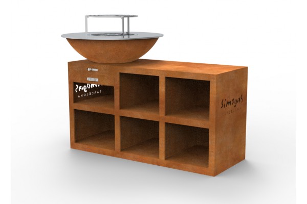 Brasero Corten Jupiter L - 80cm