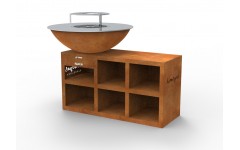 Brasero Corten Jupiter L - 100cm