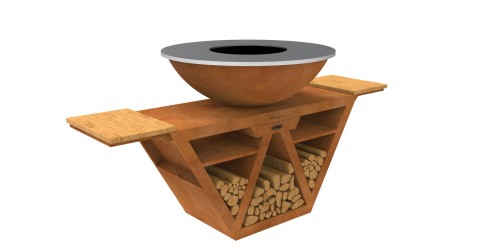 Feuerplattengrill Corten Galaxy 100cm