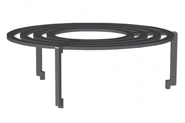 Grille centrale haute pour brasero simogas