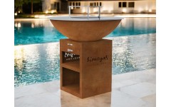 Brasero corten - Modelo Saturno L - 100cm