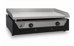 Plancha électrique inox CHROME DUR RAINBOW Black 70cm