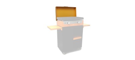 Couvercle Rainbow Orange