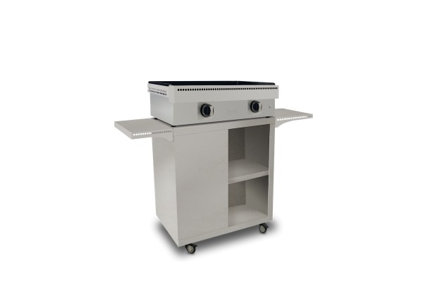 Chariot Inox CI-SIM pour plancha Simogas