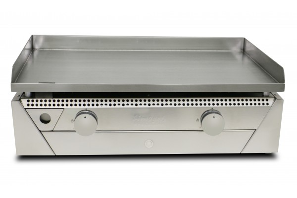 Plancha Gaz Acier Rectifié RAINBOW INOX