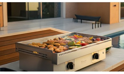 Gasgrill Plancha: gesunde Outdoor-Küche aus Edelstahl