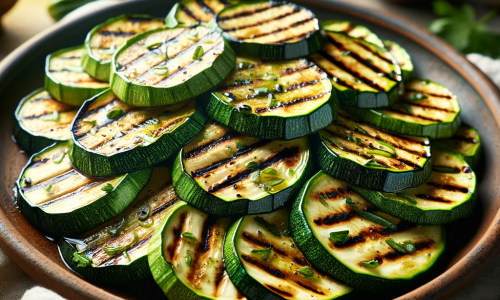 Courgettes à la plancha